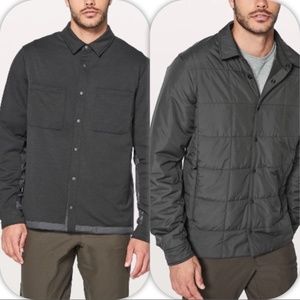 NWT BLACK LULULEMON ABOUT FACE SHACKET - - SMALL